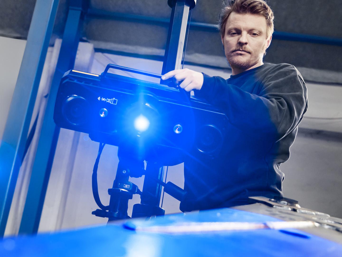 Industriell 3D-skanneteknologi