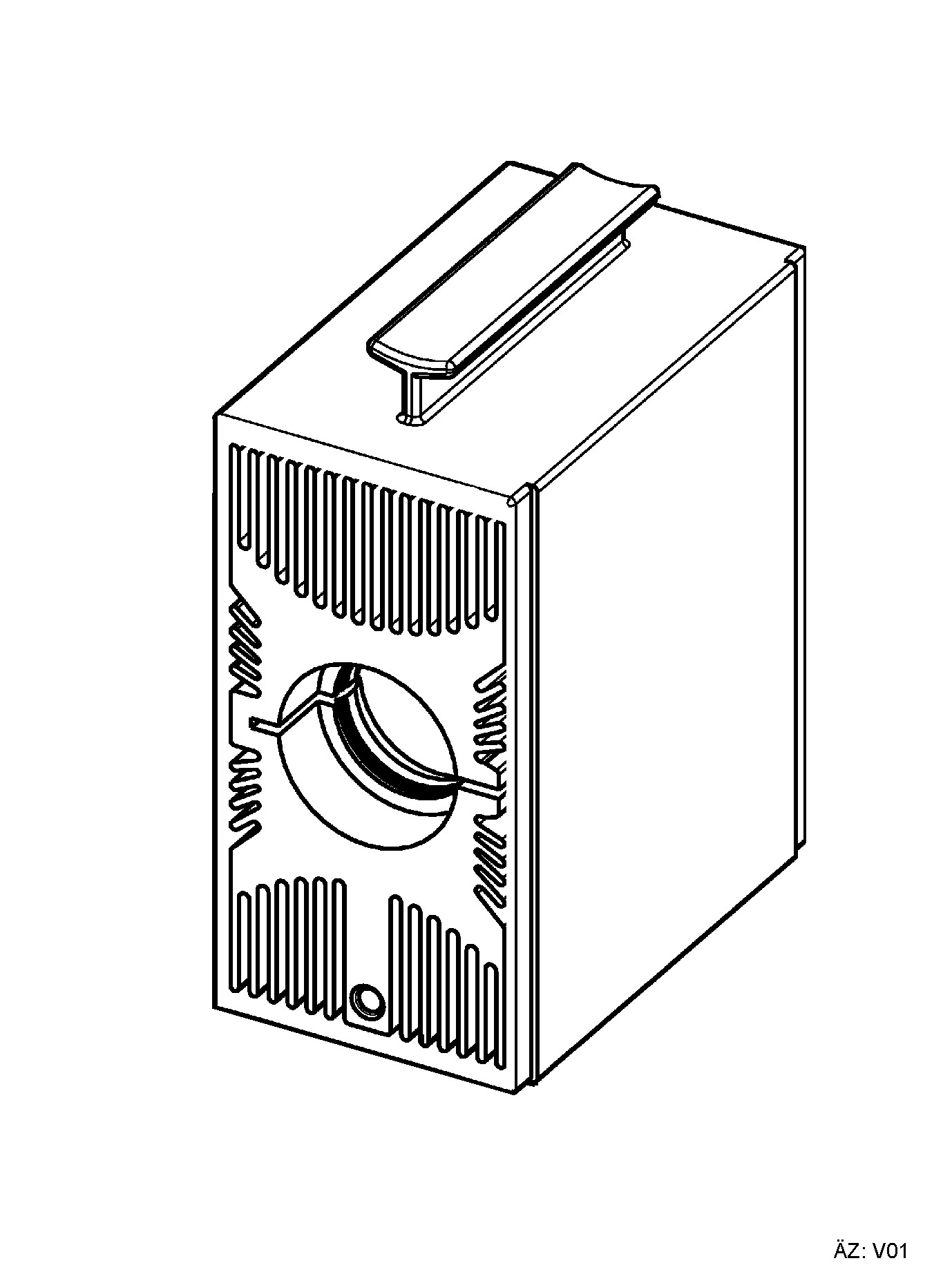 Lamp container 300W Xenon