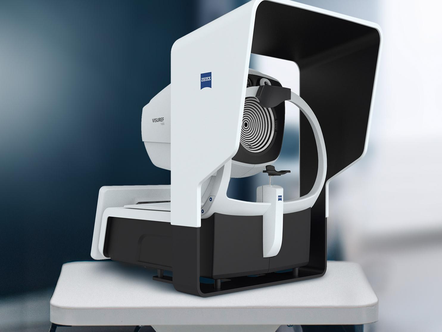 ZEISS VISUREF 1000 med lysskjerm.
