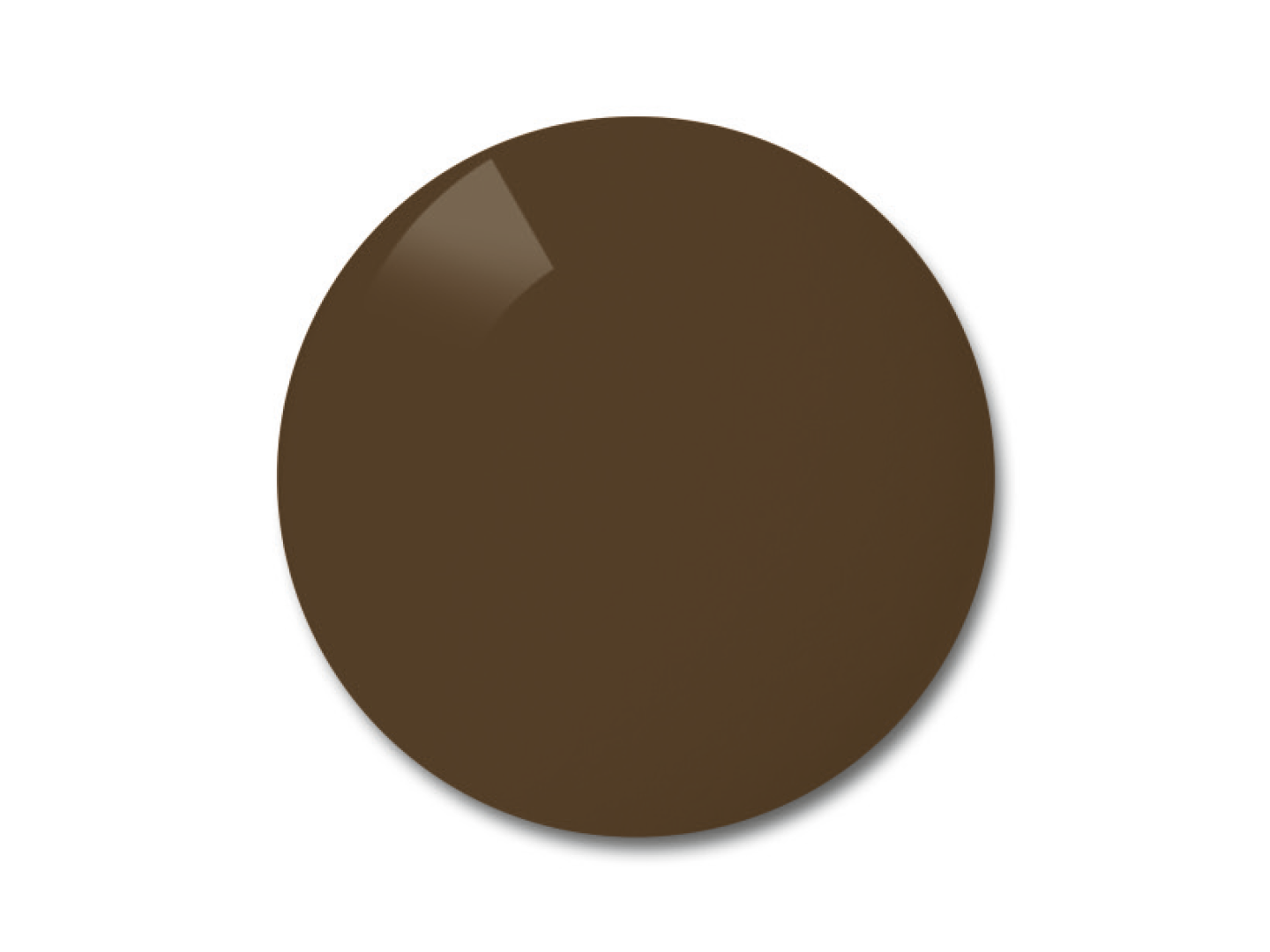 Illustrasjon av ZEISS polariserte glass i fargealternativet brunt