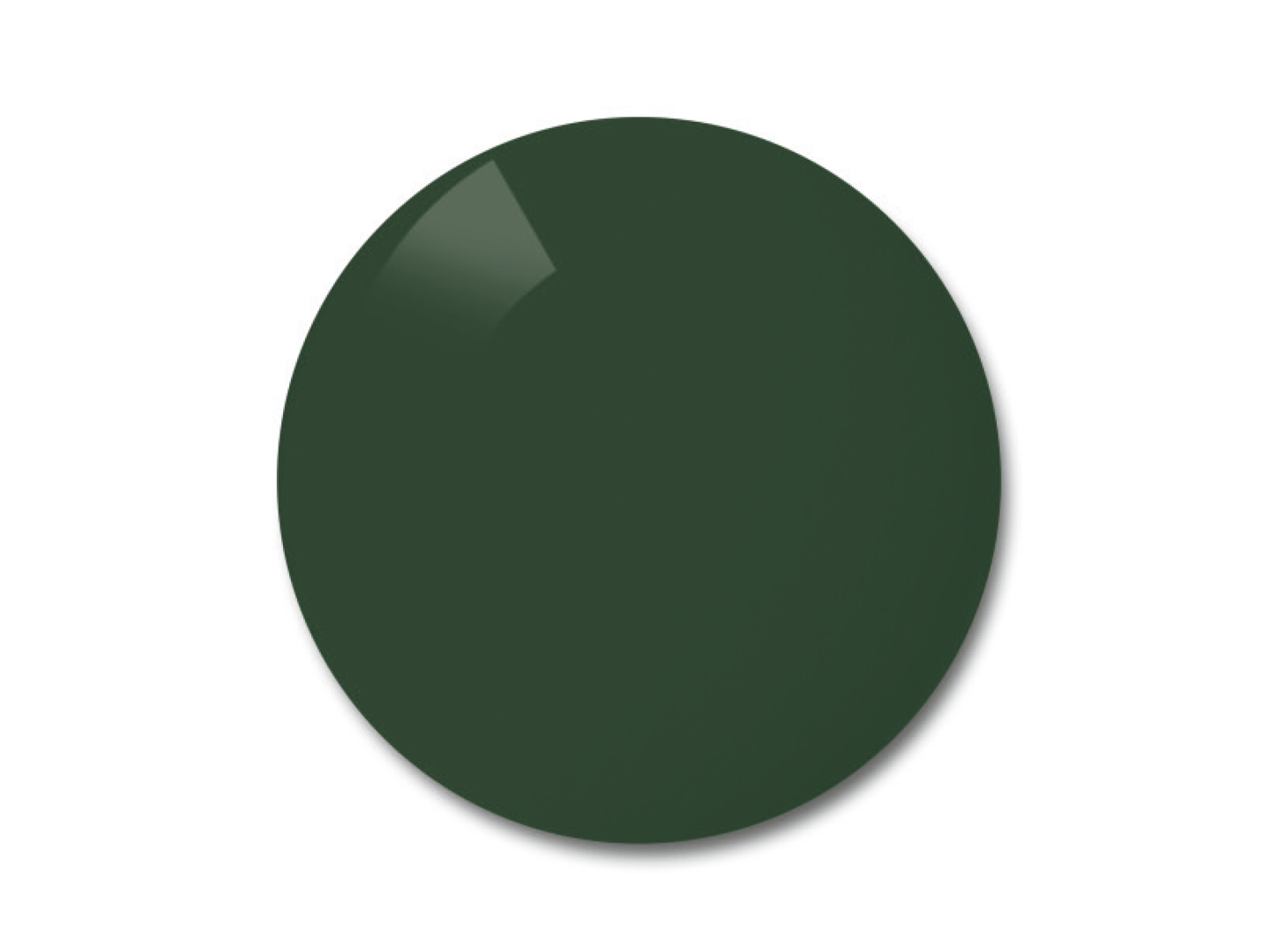 Illustrasjon av ZEISS polarisert glass i fargealternativet pioneer (grågrønn glassfarge) 