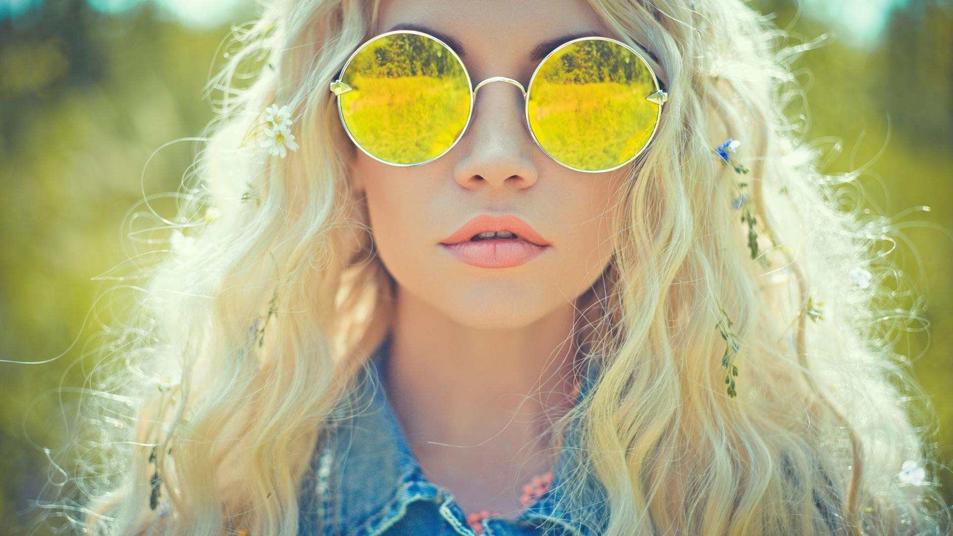 Trendy: solbriller med speilbelegg