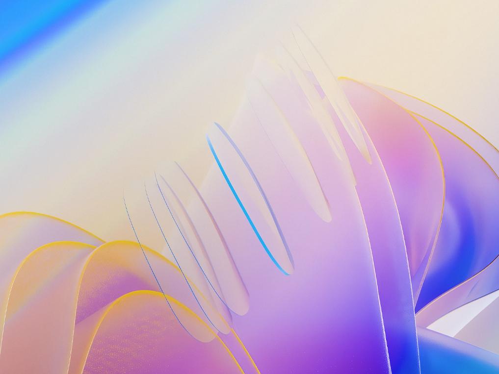 En CGI-illustrasjon i 3D av et klart ZEISS-glass som får påført tynne lag av overflatebehandling på både for- og baksiden, svever mot en lyskilde og viser hvor effektiv UV-beskyttelse er.