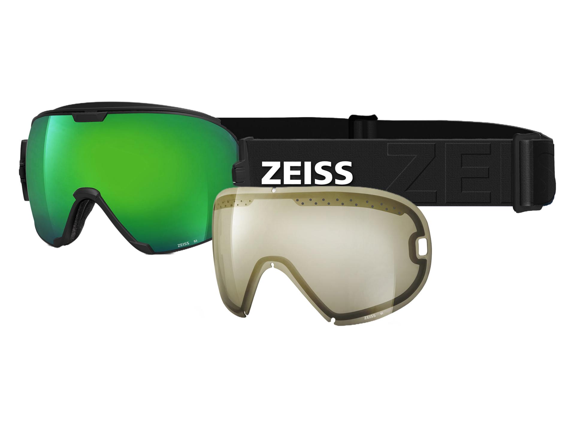 ZEISS skibrillekolleksjon med utskiftbare glass