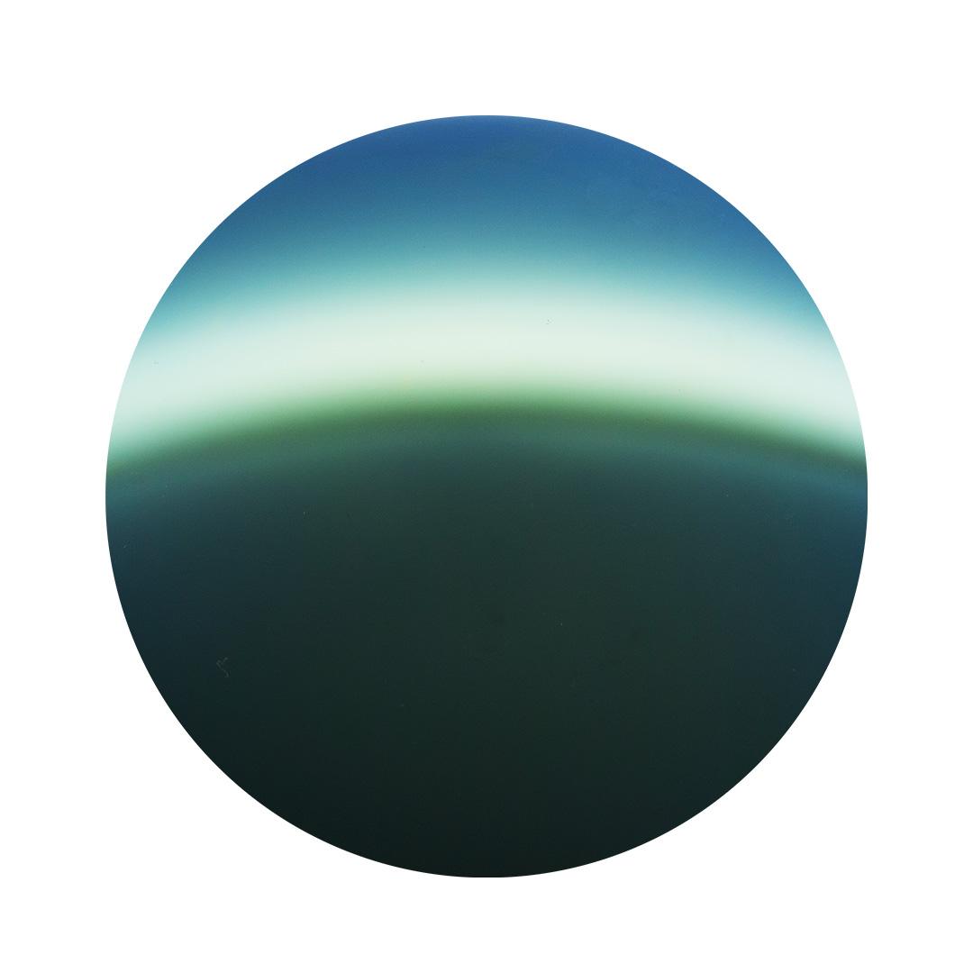 Fargeeksempel på Sweet Violet glassfarge som er egnet for sykling. 