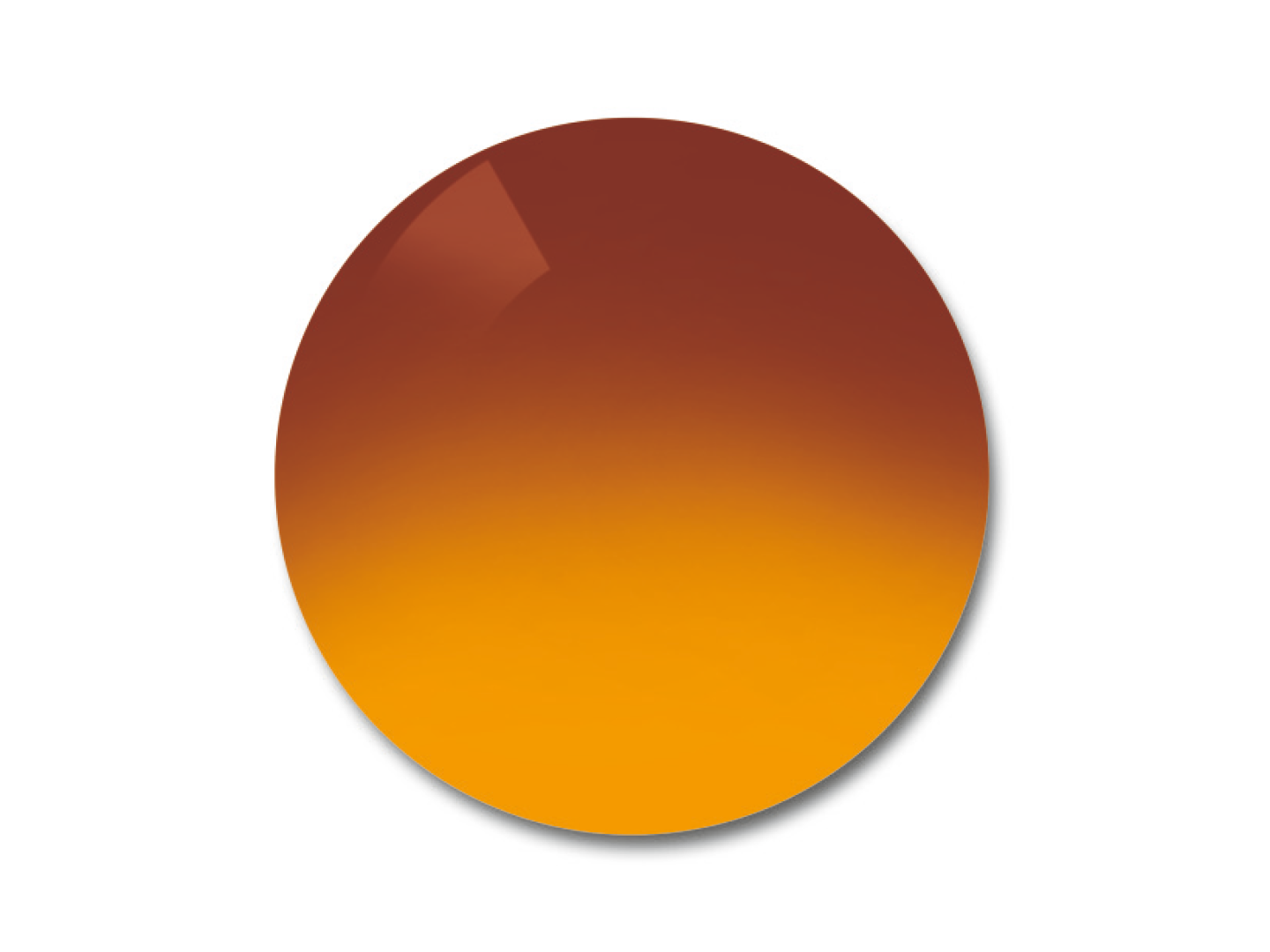 Fargeeksempel på ProGolf Gradient 75/25 % glassfarge. 