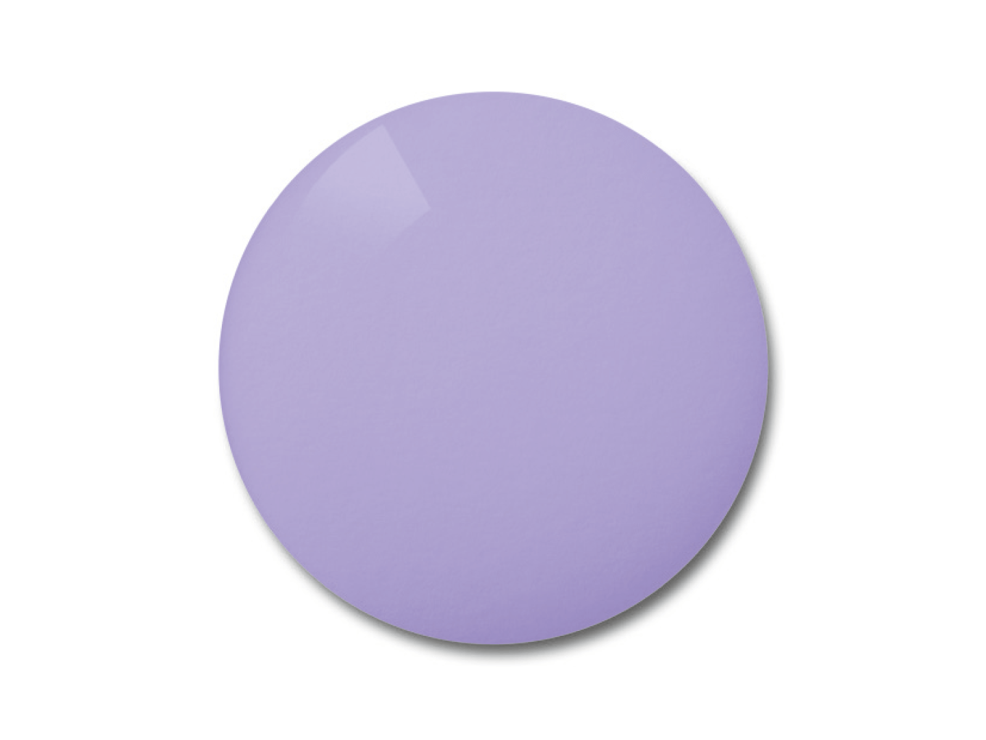 Fargeeksempel på Sweet Violet glassfarge som er egnet for sykling. 